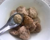 รูปขั้นตอนการทำที่ 3 ของ ก๋วยเตี๋ยวคั่วไก่(เจ)