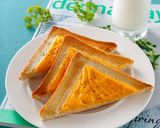 【家樂福廚房】高鈣料理》起司厚片吐司的食譜步驟2照片
