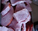 A picture of step 4 of Apricot Glazed Ham.