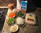 A picture of step 2 of Chicken gnocchi soup.