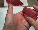 A picture of step 11 of Traditional Tuna Nigiri Sushi.
