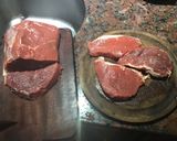 Foto del paso 1 de la receta: Lomo al champiñón con papas noissette