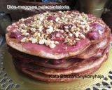 Diós-meggyes palacsintatorta (Gluténmentes) :) recept fázis 2 fotója