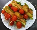 A picture of step 6 of Chicken Skewers.