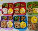 Bekal Anak Bento "Nasi Goreng Smile" 😍😙 langkah memasak 5 foto
