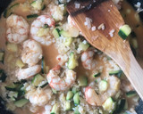 Foto del paso 8 de la receta: Risotto de calabacín y langostinos