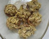 Ízes töltött gomba recept fázis 4 fotója