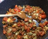 Une image de l'étape 10 de Pois chiches bruns aux tomates, oignon et épices.