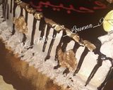 صورة لخطوة 3 من وصفة 🍫🖤كيكة على شكل قلب بدون قالب 🍫🖤