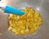 A picture of step 4 of Apple Halwa.