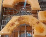 Une image de l'étape 3 de 🍈Melon caramélisé brûlé au chalumeau.