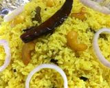 A picture of step 9 of Bashonti Pulao r Chicken Kosha.