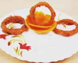 கிறிஸ்பி ஆனியன் ரிங்ஸ் வித் ட்விஸ்ட்                               Crispy onion rings with twist ரெசிபி ஸ்டேப் 7 புகைப்படம்