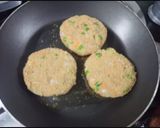 A picture of step 5 of Vegetable Aloo Tikki Burger.