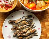 Hình bước làm 7 của món Canh Măng Chua Nấu Cá Ngạnh Nguồn
