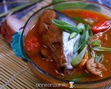Foto langkah ke 8 dari resep Patin Kuah Granat.