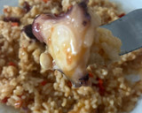 Foto del paso 15 de la receta: Arroz meloso de pulpo con verduritas o de verduritas con pulpo, en wok