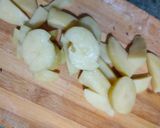आलू, प्याज की सब्जी (aloo pyaz ki sabzi recipe in Hindi) रेसिपी चरण 1 फोटो