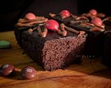 Foto langkah ke 7 dari resep Brownies 3 sdm (#pr_cakenomixer).