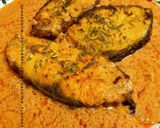 A picture of step 4 of Fish Curry.