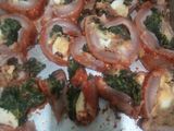 Rollè di contenna di maiale ripiena con verdure uova formaggio,