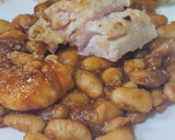 Foto del paso 7 de la receta: Judías, langostinos y merluza
