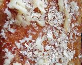 A picture of step 3 of Monster face pizza.