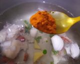 A picture of step 3 of Goodh ka soup.