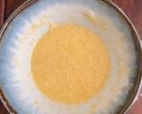 A picture of step 2 of Deany's spaghetti carbonara.