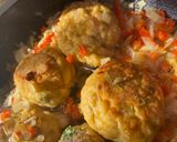 Foto del paso 4 de la receta: Albóndigas de pollo con salsa Caruso