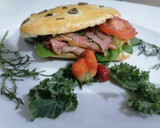 Foto del paso 20 de la receta: Ciabatta de Jamón serrano, tocino, queso manchego