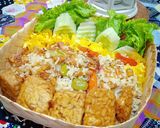 Foto langkah ke 8 dari resep Nasi Liwet Tempe Teri.