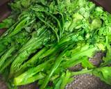 Sweet-sesame-tasted chrysanthemum Leaves recipe step 2 photo