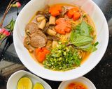 Hình bước làm 3 của món Mì bò kho chay