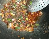 A picture of step 4 of Suji Manchurian / semolina manchurian.