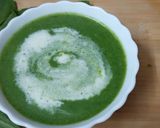 A picture of step 4 of Creamy Spinach Soup.