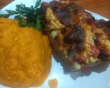 Foto del paso 7 de la receta: Matambre de cerdo sazonado gratinado y puré crema de zanahorias