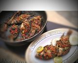 A picture of step 8 of Pepper tilapia fish.