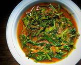 Foto langkah ke 3 dari resep Tumis Kangkung Terasi.