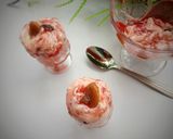 A picture of step 6 of Watermelon jam ice cream.