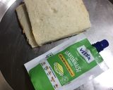 A picture of step 2 of Mushroom Sandwich.