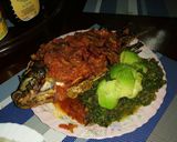 A picture of step 1 of Juicy wet fry fish with ugali.