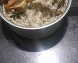 A picture of step 3 of Multigrain Atta Brinjal & Curd Thalipith.