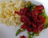 Foto langkah ke 4 dari resep Tahu Cabe Garam Kemangi.