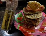 Foto del paso 8 de la receta: Torre de wafles falsos con discos de hojaldre