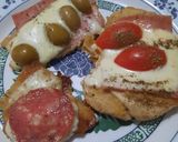 Foto del paso 8 de la receta: Milanesas con jamón y variedades