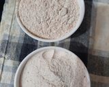 A picture of step 1 of Water chestnut and buckwheat flour Spring Roll.