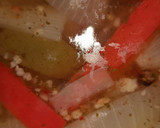 Foto del paso 9 de la receta: Conserva de cebollas y morrones al escabeche