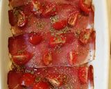 Spárgás - sonkás leveles recept fázis 4 fotója