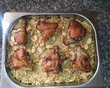 A picture of step 8 of Rice with chickpeas (Edre).